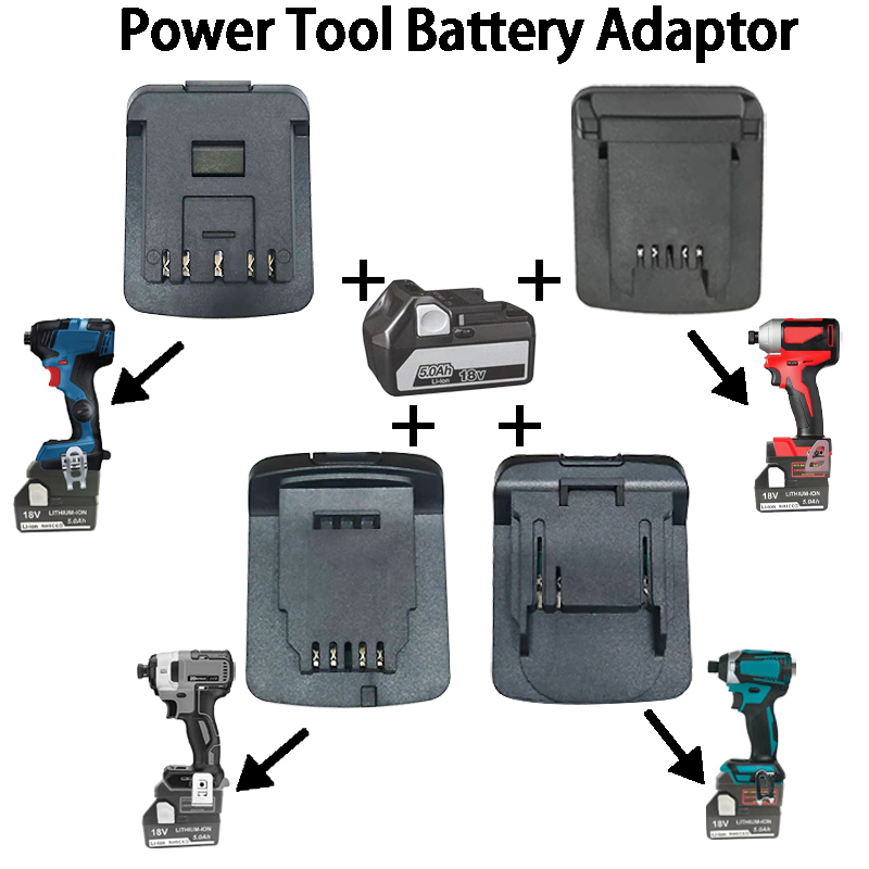 Power Tools Hikoki - 히타치&히코키 18V 리튬 배터리용 배터리 어댑터는