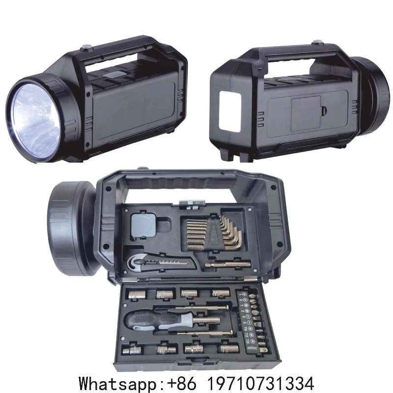 Power Tools Kit Set - 2-in-1 캠핑 랜턴 및 도구 세트