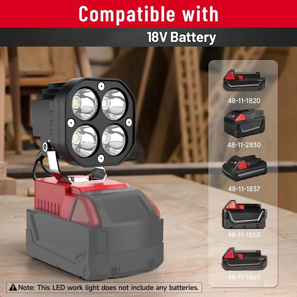 6500K, 6000LM 작업 현장 조명(차고용), 밀 - Power Tools For Construction 리뷰 및 가격