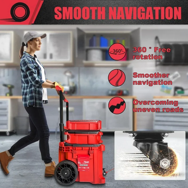 ABCA-스틸 컨스트럭션 프론트 휠, 밀워키 롤링 툴  - Power Tools For Construction 리뷰 및 가격
