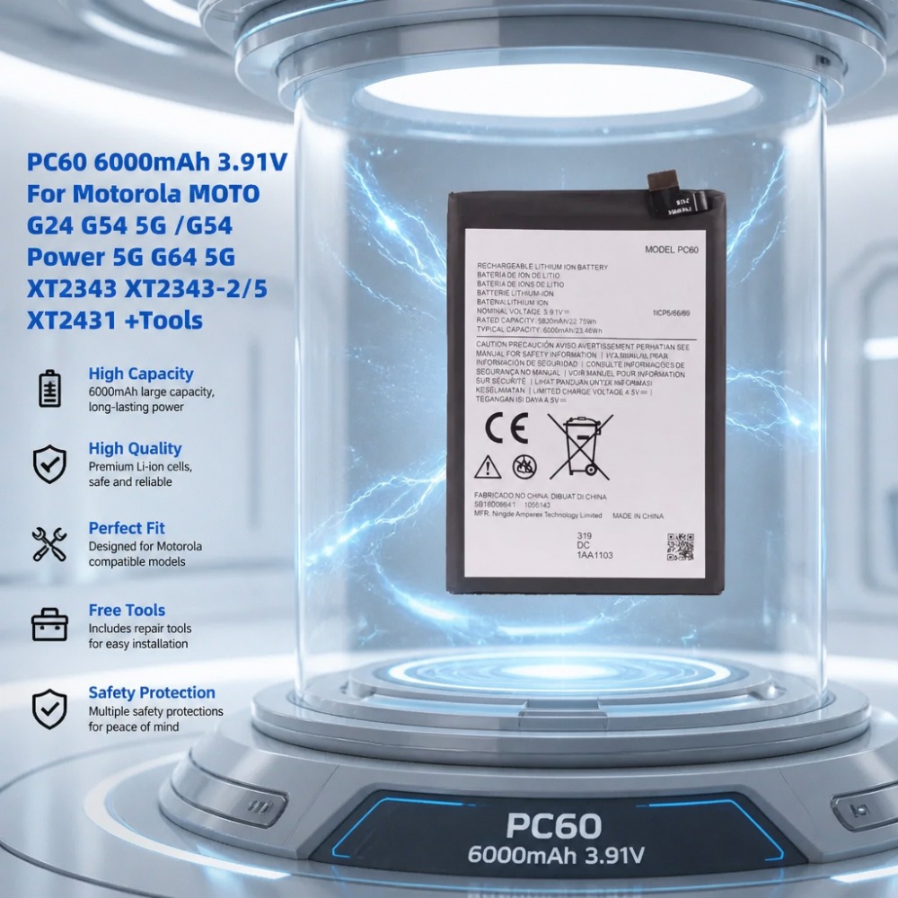 핫세일 신제품 PC60 6000mAh 3.91V 모토로 - Power Xt Tools 리뷰 및 가격