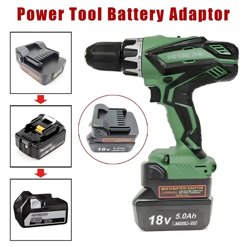 B62B-배터리 어댑터 컨버터 18V 리튬 배터리용 컨 - Power Tools Hikoki 리뷰 및 가격