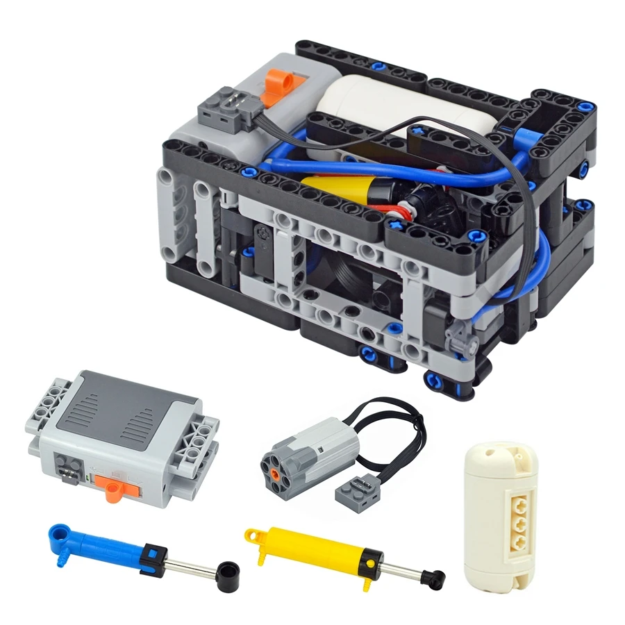 새로운 벽돌 기술 공압 자동 전기 압축기 빌딩 블록 모 - Power Tools Lego 리뷰 및 가격