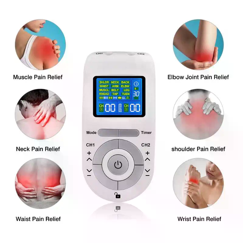 1 세트 근육 자극기 배터리 구동식 Tens Ems 침 - Power Tools Manual 리뷰 및 가격