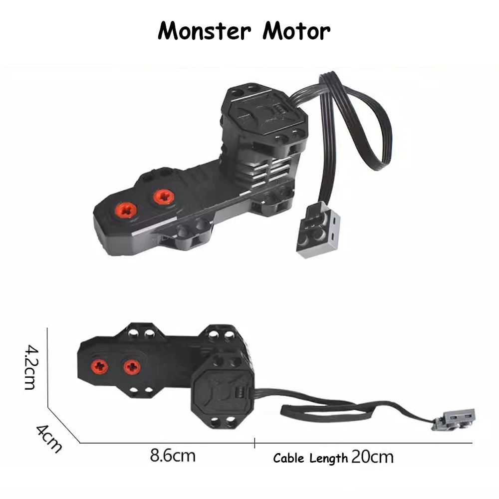 기술 MOC 5292 버기 모터 몬스터 모터 전원 기능 - Power Tools Lego 리뷰 및 가격