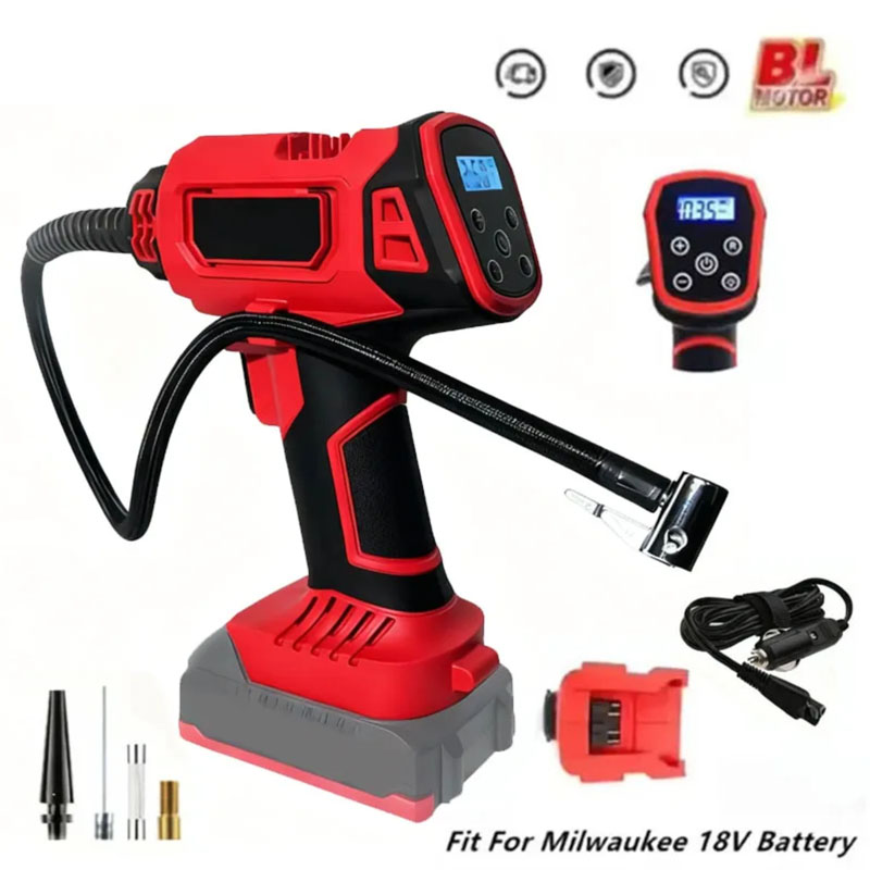 밀워키 18V 배터리 전동 에어 펌프 무선 자동차 타이 - Power Tools Automotive 리뷰 및 가격