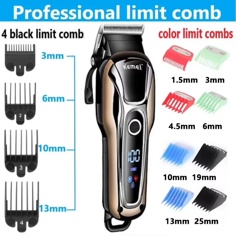 Kemei 1990 새로운 머리 깎기 전문 머리 깎기  - Power Tools Panasonic 리뷰 및 가격